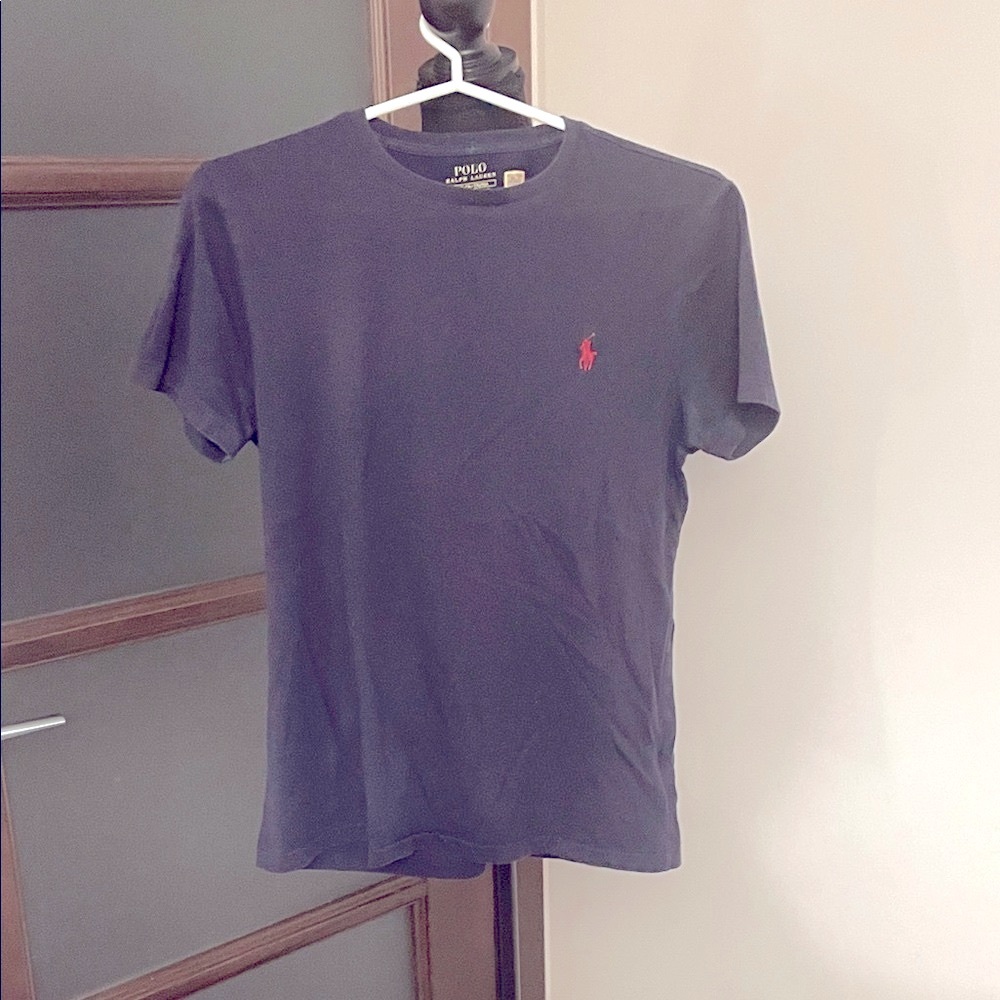 Polo by Ralph Lauren Men's Dark Blue Tee Ptp 19”to 20.5 “ - Picture 2 of 8